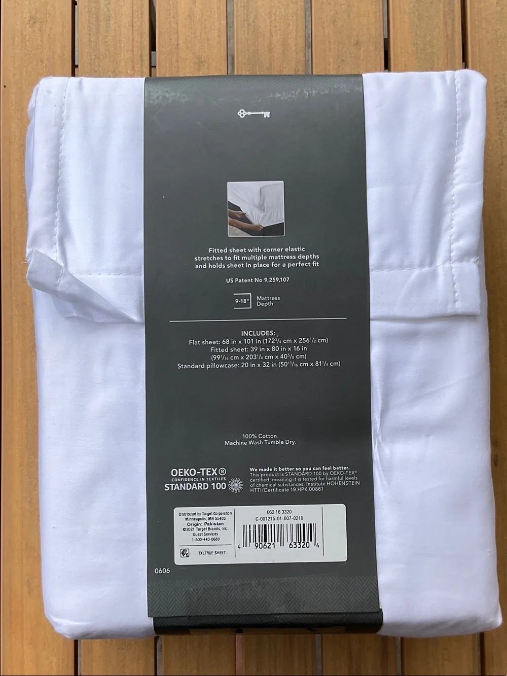 Threshold Performance Sheet Set - White XL Twin NWT